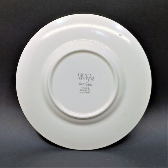 Set/5 Mikasa Saucers Intaglio Santa Fe 6.5" CAC24 Southwest Design - Picture 6 of 7